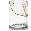 Image de Seletti - Verre Kintsugi - Transparent - Or fin - Designer Marcantonio