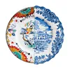 Image de Seletti - Assiette à dessert Hybrid - Multicolore - Porcelaine - Designer Studio CTRLZAK