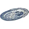 Image de Seletti - Plat Hybrid - Bleu - Porcelaine Bone China - Designer Studio CTRLZAK