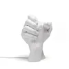 Image de Seletti - Lampe de table With Me - Blanc - Porcelaine - Designer Marcantonio
