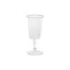 Image de Seletti - Verre à vin Estetico quotidiano - Transparent - Verre borosilicaté - Designer Alessandro Zambelli