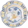 Image de Seletti - Assiette Classic on acid - Jaune - Porcelaine fine - Designer Diesel Creative Team