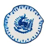 Image de Diesel living with Seletti - Assiette à dessert Classic on acid - Bleu - Porcelaine fine - Designer Diesel Creative Team