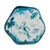 Image de Diesel living with Seletti - Assiette à dessert Classic on acid - Bleu - Porcelaine fine - Designer Diesel Creative Team