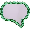 Image de Seletti - Miroir mural Pixel - Vert - MDF - Designer Roberto Bruno