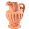 Image de Seletti - Carafe Magna Graecia - Orange - Terre cuite - Designer Antonio Aricò