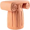 Image de Seletti - Table d'appoint Magna Graecia - Orange - Terre cuite - Designer Antonio Aricò