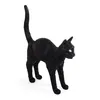Image de Seletti - Lampe sans fil rechargeable Jobby the cat - Noir - Résine - Designer Studio Job