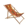 Image de Seletti - Chaise longue pliable inclinable Toilet Paper - Multicolore - Hêtre massif - Designer Pierpaolo Ferrari
