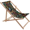 Image de Seletti - Chaise longue pliable inclinable Toilet Paper - Multicolore - Hêtre massif - Designer Pierpaolo Ferrari