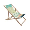 Image de Seletti - Chaise longue pliable inclinable Toilet Paper - Multicolore - Hêtre massif - Designer Pierpaolo Ferrari
