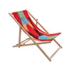Image de Seletti - Chaise longue pliable inclinable Toilet Paper - Multicolore - Hêtre massif - Designer Pierpaolo Ferrari