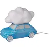 Image de Seletti - Lampe de table Nuvola - Bleu - Porcelaine - Designer Gabriele Picco