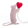 Image de Seletti - Lampe de table Animaux - Rose - Résine - Designer Marcantonio