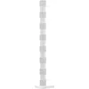 Image de Opinion Ciatti - Bibliothèque Ptolomeo - Blanc - Acier laqué - Designer Bruno Rainaldi
