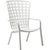 Image de NARDI - Fauteuil empilable Folio - Blanc - Résine de fibre de verre - Designer Raffaello Galiotto