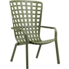 Image de NARDI - Fauteuil empilable Folio - Vert - Résine de fibre de verre - Designer Raffaello Galiotto