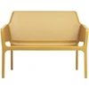 Image de NARDI - Banc avec dossier Net - Jaune - Résine de fibre de verre - Designer Raffaello Galiotto