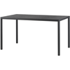 Image de NARDI - Table rectangulaire Piave - Noir - Stratifié HPL - Designer Raffaello Galiotto