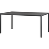 Image de NARDI - Table rectangulaire Piave - Noir - Stratifié HPL - Designer Raffaello Galiotto