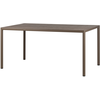 Image de NARDI - Table rectangulaire Piave - Marron - Stratifié HPL - Designer Raffaello Galiotto