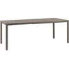 Image de NARDI - Table rectangulaire Tevere - Beige - Résine de fibre de verre - Designer Raffaello Galiotto