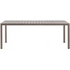 Image de NARDI - Table rectangulaire Tevere - Beige - Résine de fibre de verre - Designer Raffaello Galiotto