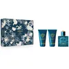 Image de Versace - Coffret Eros Eau De Toilette 50ml, Gel Douche & Baume Après-rasage