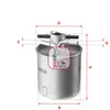 Image de Filtre à carburant SOFIMA S4026NR