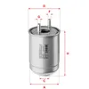 Image de Filtre à carburant SOFIMA S4113NR
