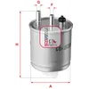 Image de Filtre à carburant SOFIMA S4117NR