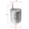 Image de Filtre à carburant SOFIMA S 4160 NR
