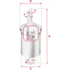 Image de Filtre à carburant SOFIMA S1840B