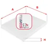 Image de Filtre d'habitacle (filtre à pollen) SOFIMA S 3149 C