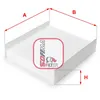 Image de Filtre d'habitacle (filtre à pollen) SOFIMA S3157C