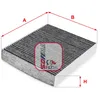 Image de Filtre d'habitacle (filtre à pollen) SOFIMA S 4296 CA