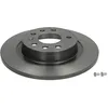 Image de Disque de frein BREMBO 8951111 arrière, plein, 1 pièce