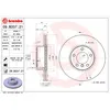 Image de Disque de frein BREMBO 09B33721 avant, ventilé, à haute teneur en carbone, 1 pièce