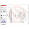 Image de Disque de frein BREMBO 09B74341 arrière, ventilé, à haute teneur en carbone, 1 pièce
