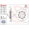Image de Disque de frein BREMBO 09A19313 avant, ventilé, à haute teneur en carbone, 1 pièce