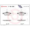 Image de Jeu de plaquettes de frein BREMBO P 06 030, avant