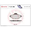 Image de Jeu de plaquettes de frein BREMBO P 23 096, avant