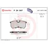 Image de Jeu de plaquettes de frein BREMBO P 24 047, arrière