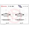 Image de Jeu de plaquettes de frein BREMBO P 24 055, avant
