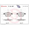 Image de Jeu de plaquettes de frein BREMBO P 24 057, avant