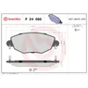 Image de Jeu de plaquettes de frein BREMBO P 24 060, avant