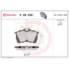 Image de Jeu de plaquettes de frein BREMBO P 28 030, arrière