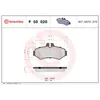 Image de Jeu de plaquettes de frein BREMBO P 50 020, arrière