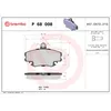 Image de Jeu de plaquettes de frein BREMBO P 68 008, avant