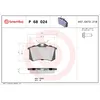 Image de Jeu de plaquettes de frein BREMBO P 68 024, arrière